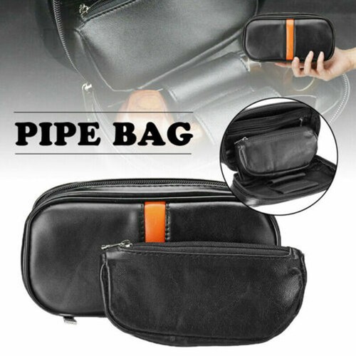 Portable leather tobacco - leather,