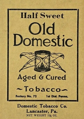 Empty domestic tobacco - domestic,