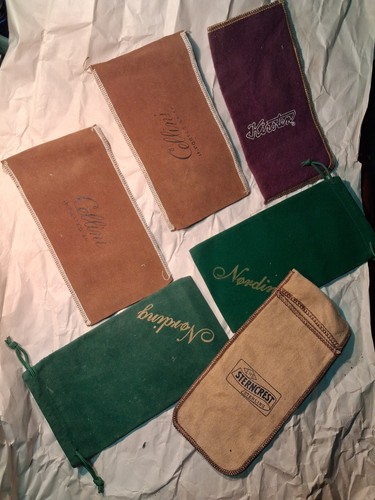 Tobacco pipe bags pouches lot - bags/pouches,